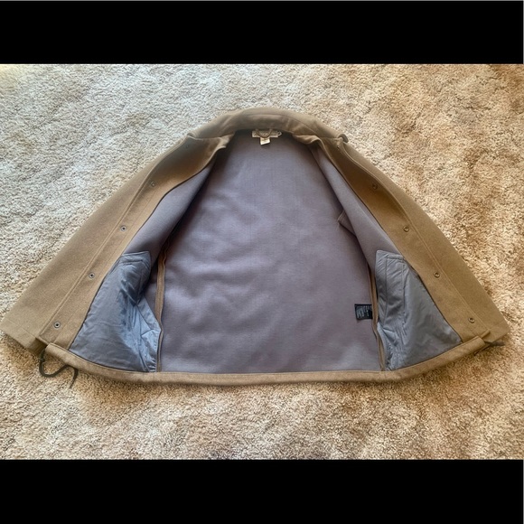 H&M Brown Wool-Blend Coach Jacket - Men’s S - Picture 4 of 8